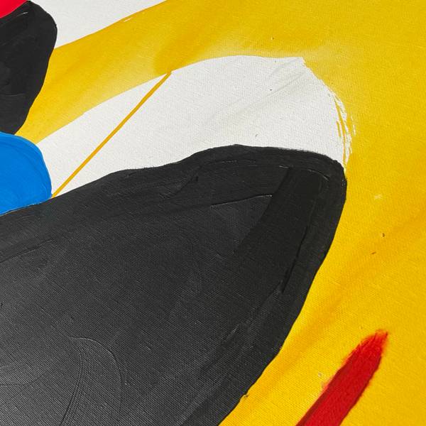 Nous Deux Abstract Painting Antoine Alran - Subjektiv.art