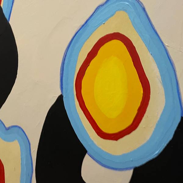 Multi-Love Abstract Painting Antoine Alran - Subjektiv.art