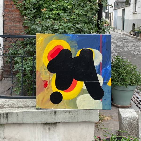 Ville seduction Abstract Painting Antoine Alran - Subjektiv.art