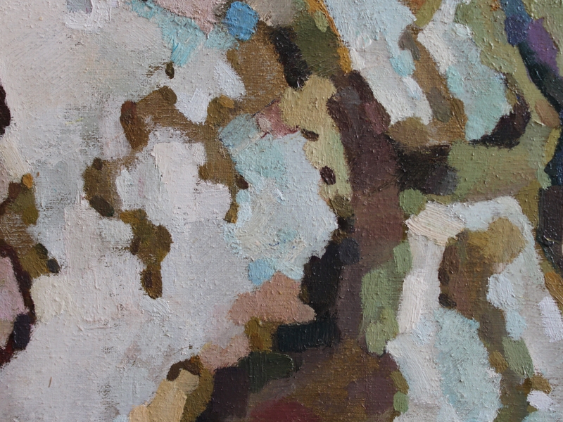 Summer. Abstract Painting Olha Bobyr - Subjektiv.art