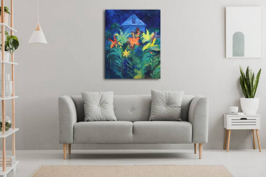 Twilight time Impressionistic Painting Artem Andreichuk - Subjektiv.art