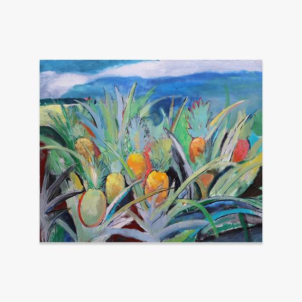 Field with pineapples - Subjektiv.art