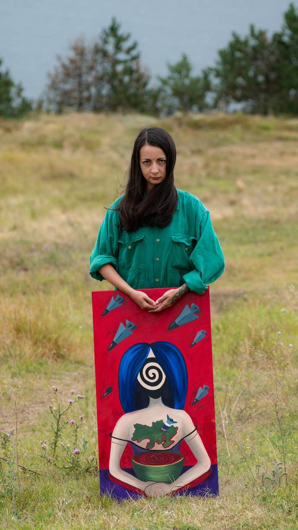 It hurts Expressive and gestural Painting Tamara Safarova - Subjektiv.art