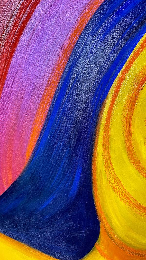 How to find (she) God (1) Expressive and gestural Painting Tamara Safarova - Subjektiv.art