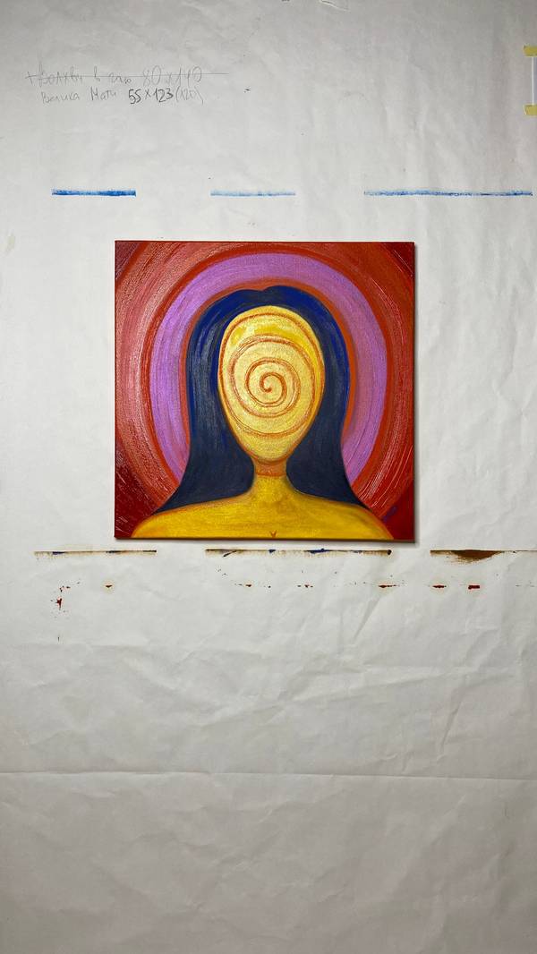 How to find (she) God (1) Expressive and gestural Painting Tamara Safarova - Subjektiv.art