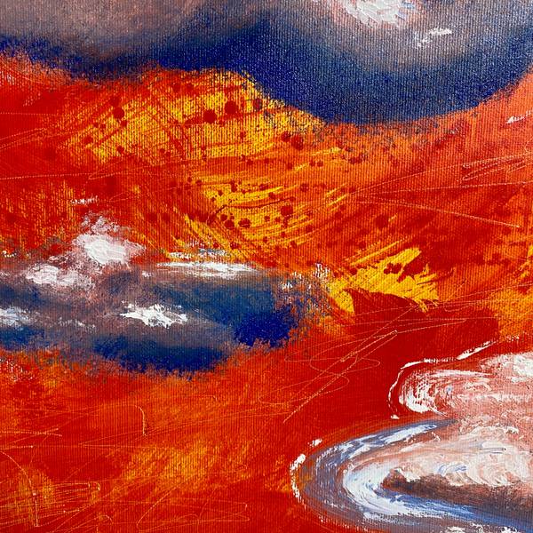 Shattered Sky Expressive and gestural Prints Tamara Safarova - Subjektiv.art