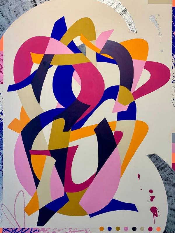 Origines #7 Street Art Painting Mikael Paugam - Subjektiv.art