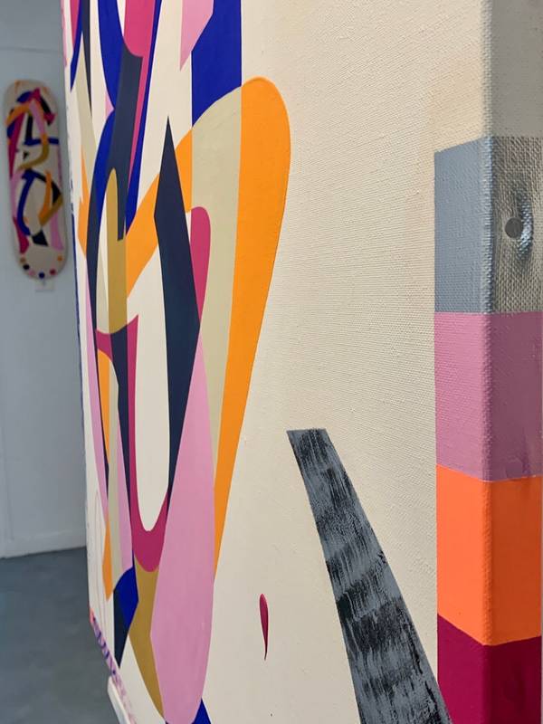 Origines #7 Street Art Painting Mikael Paugam - Subjektiv.art