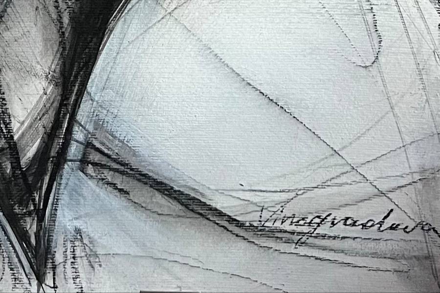 Stone Woman Nr 1 Unspecified Painting Rymma Vinogradova - Subjektiv.art