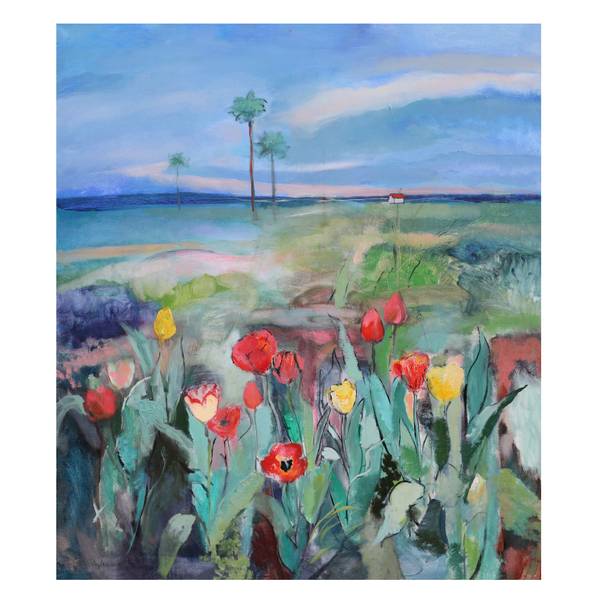 Field with tulips - Subjektiv.art
