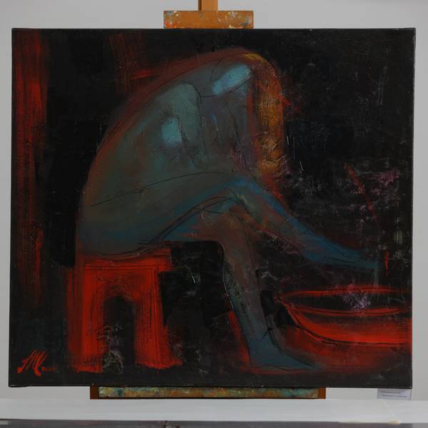 Evening toilet  Fine Art Painting Myroslava Perevalska - Subjektiv.art