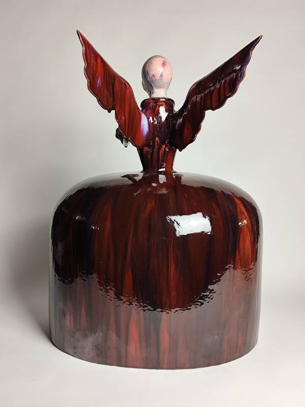 Red Angel. Take yours. Fine Art Sculpture Yuriy Musatov - Subjektiv.art