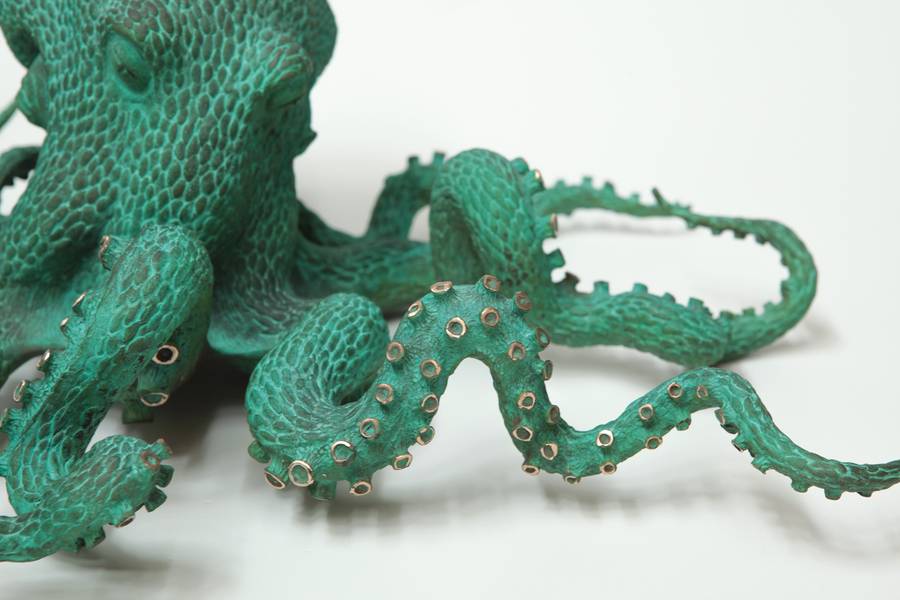 octopus Modern Sculpture Volodymyr Mykytenko - Subjektiv.art