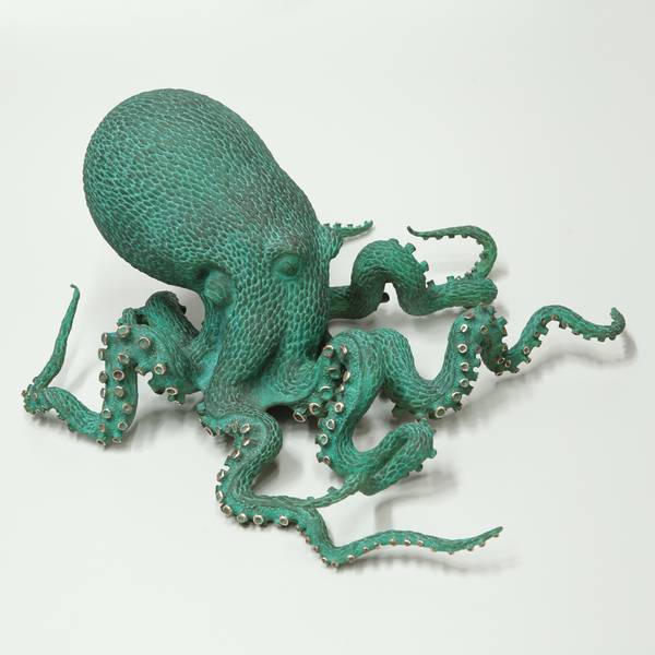 octopus Modern Sculpture Volodymyr Mykytenko - Subjektiv.art