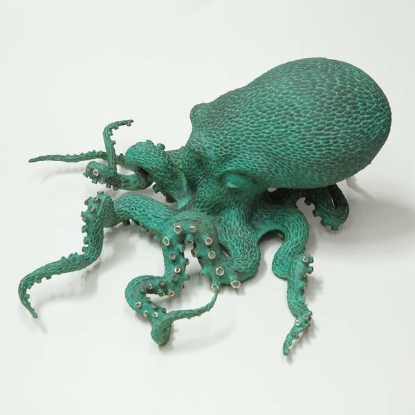 octopus Modern Sculpture Volodymyr Mykytenko - Subjektiv.art