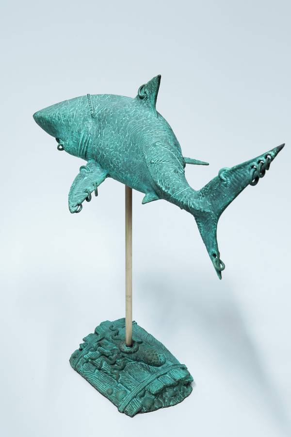 Shark Modern Sculpture Volodymyr Mykytenko - Subjektiv.art