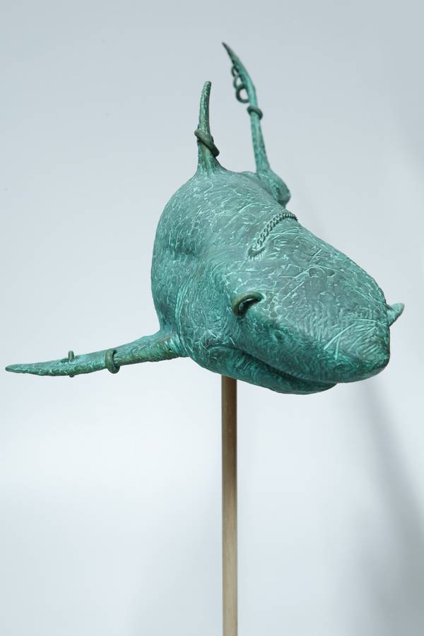 Shark Modern Sculpture Volodymyr Mykytenko - Subjektiv.art