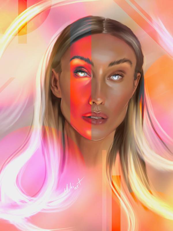 POWER•FIRE Modern Prints Mariya Mykytenko  - Subjektiv.art