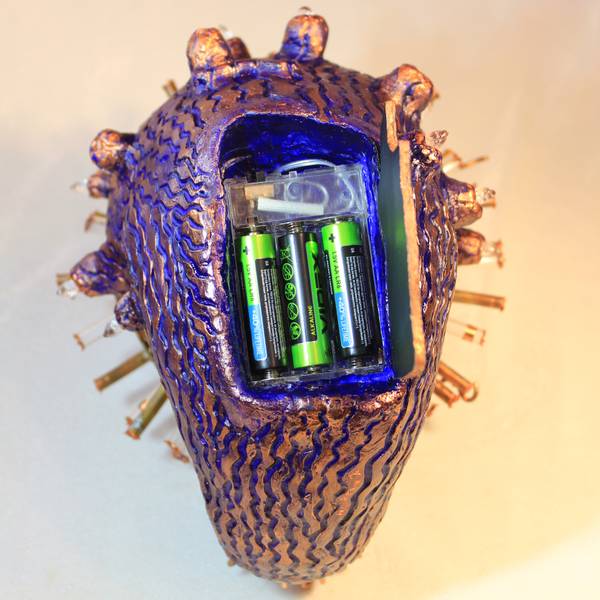 Sunflower Abstract Sculpture Tanbelia artist - Subjektiv.art