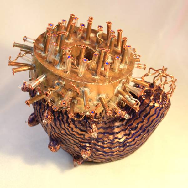 Sunflower Abstract Sculpture Tanbelia artist - Subjektiv.art