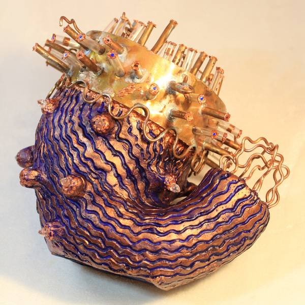 Sunflower Abstract Sculpture Tanbelia artist - Subjektiv.art