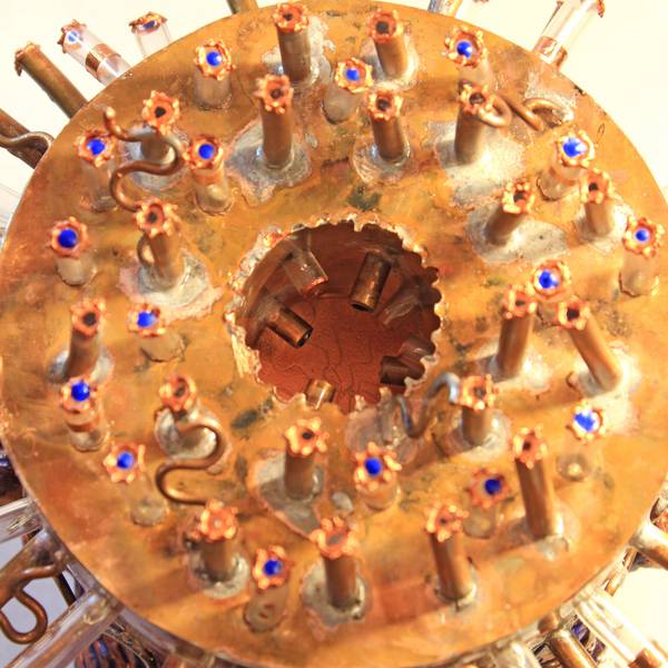 Sunflower Abstract Sculpture Tanbelia artist - Subjektiv.art