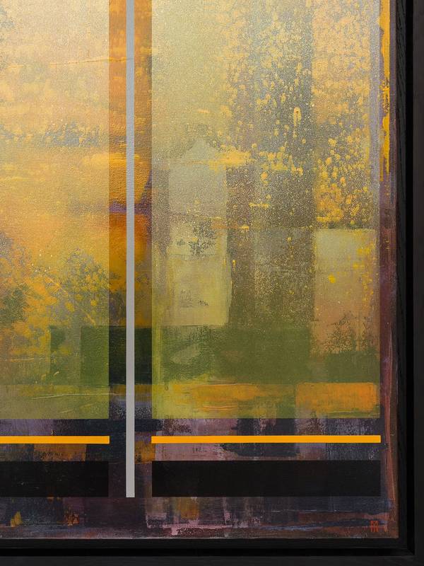 GLEAM Abstract Painting Myroslav Pivtoranis - Subjektiv.art