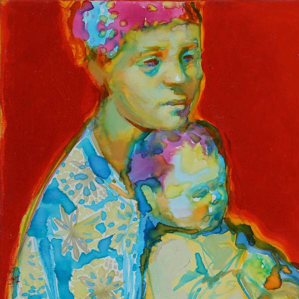 "Christmas" from the series of memories of the blind Fine Art Painting Myroslava Perevalska - Subjektiv.art