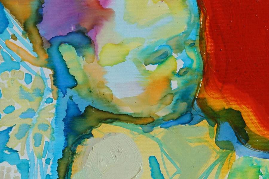 "Christmas" from the series of memories of the blind Fine Art Painting Myroslava Perevalska - Subjektiv.art