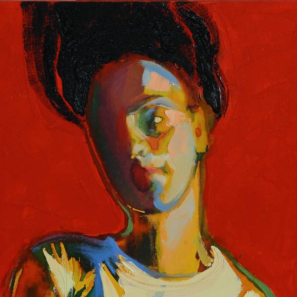 Anxiety Fine Art Painting Myroslava Perevalska - Subjektiv.art