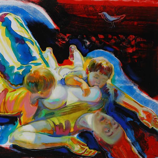 Milk on black soil Fine Art Painting Myroslava Perevalska - Subjektiv.art