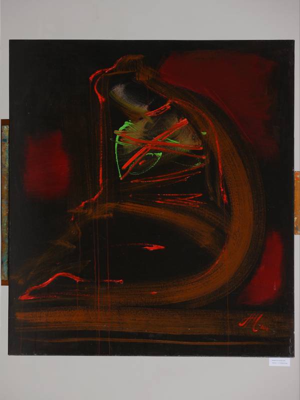 Kinbaku Fine Art Painting Myroslava Perevalska - Subjektiv.art