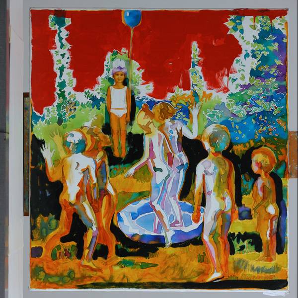 A memory of childhood Fine Art Painting Myroslava Perevalska - Subjektiv.art