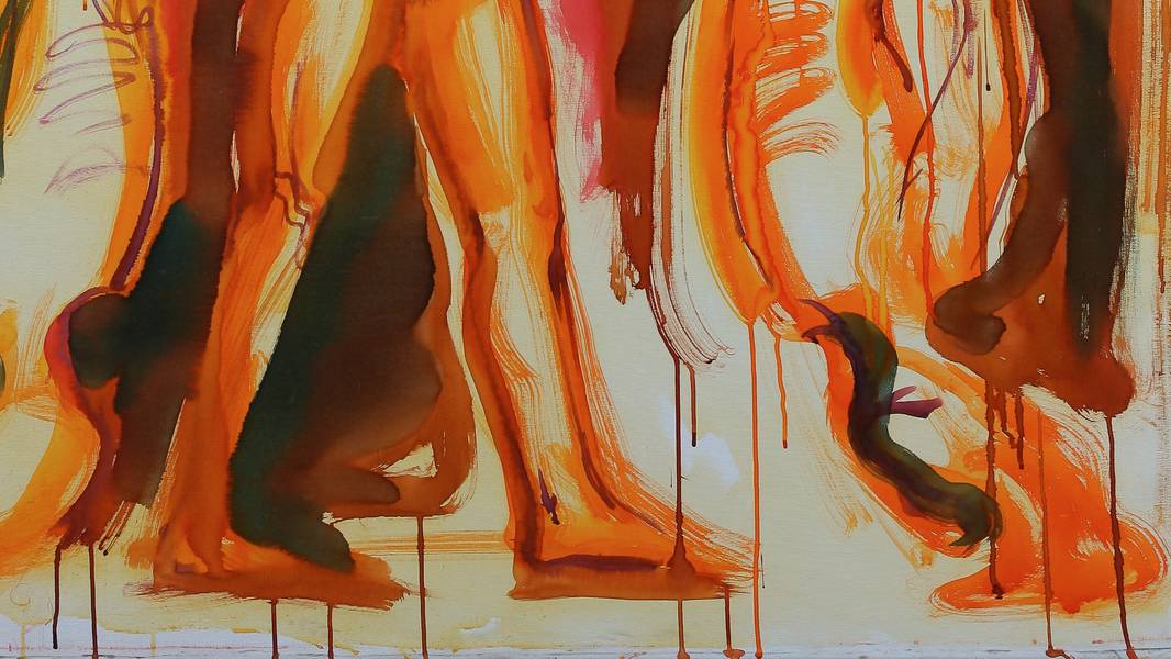 Prisoners Fine Art Painting Myroslava Perevalska - Subjektiv.art