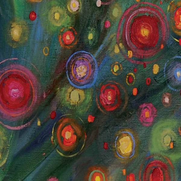 June Abstract Painting Julia Chemerys - Subjektiv.art