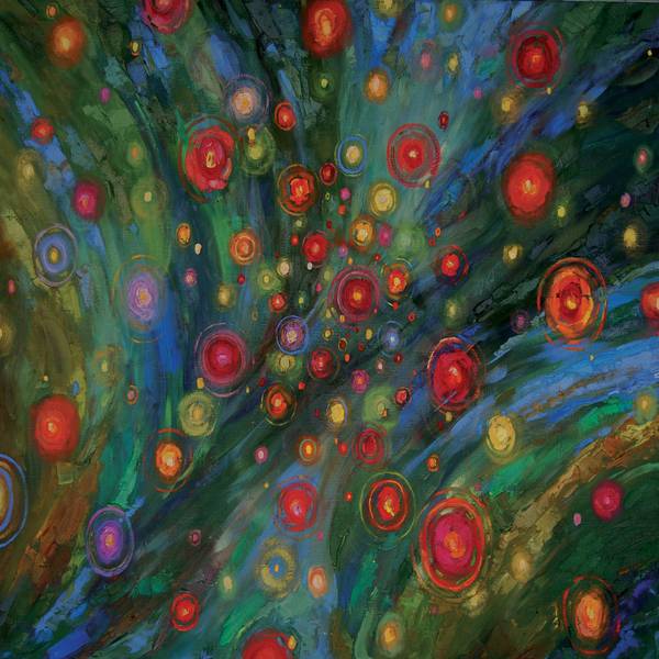 June Abstract Painting Julia Chemerys - Subjektiv.art