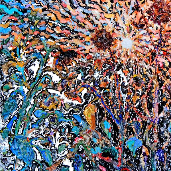 Sunflower Harvest Impressionistic Painting Tanbelia artist - Subjektiv.art