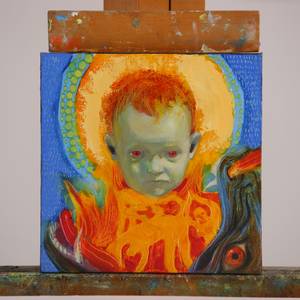 Child Fine Art Painting Myroslava Perevalska - Subjektiv.art