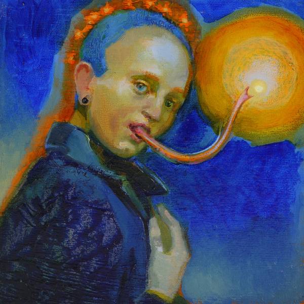 Poet Fine Art Painting Myroslava Perevalska - Subjektiv.art