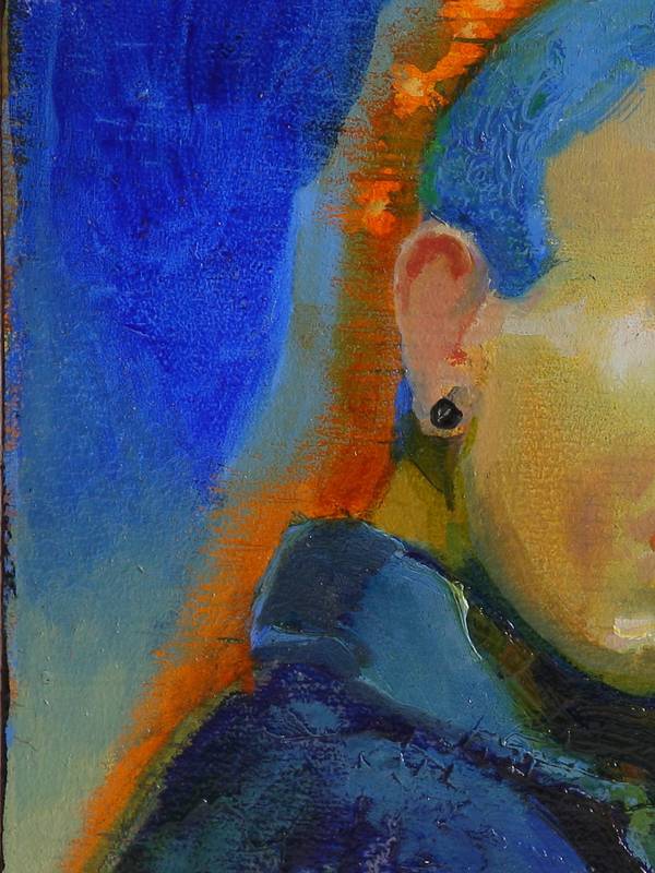 Poet Fine Art Painting Myroslava Perevalska - Subjektiv.art