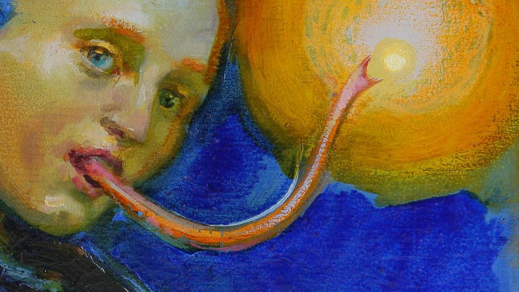 Poet Fine Art Painting Myroslava Perevalska - Subjektiv.art