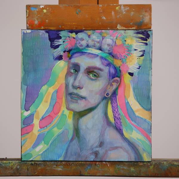 Dencer Fine Art Painting Myroslava Perevalska - Subjektiv.art