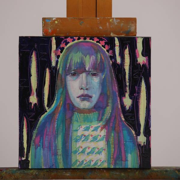  Anxiety Fine Art Painting Myroslava Perevalska - Subjektiv.art