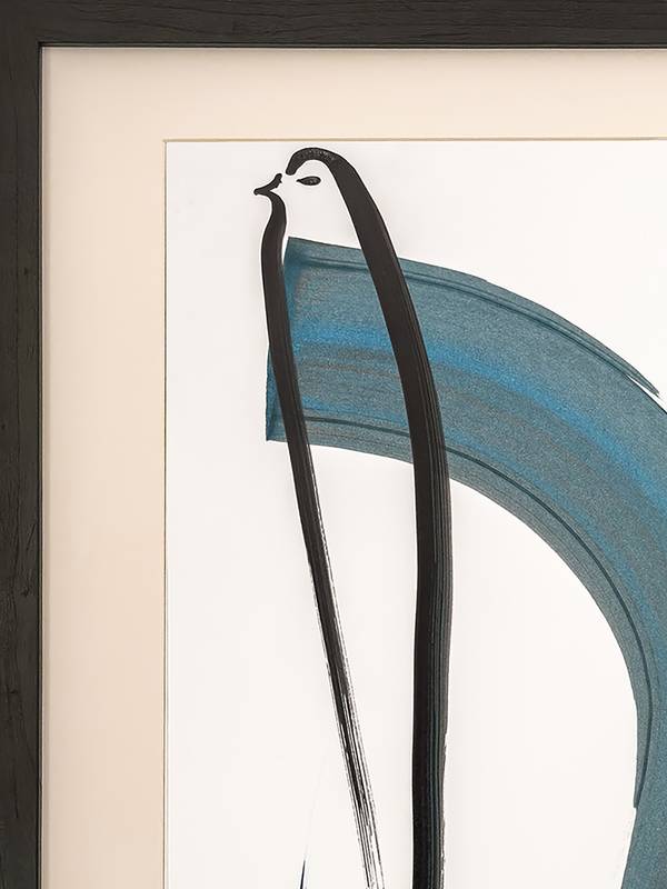 "Bird" Fine Art Painting Halyna Mamchur - Subjektiv.art