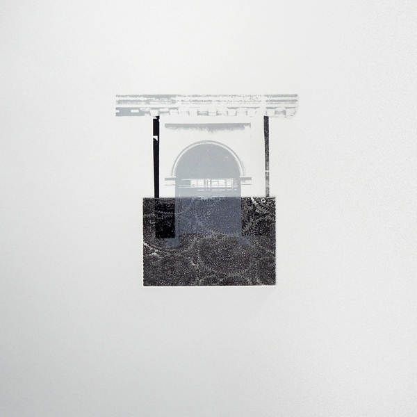 Purple Paisley Collage Prints Sara J Beazley - Subjektiv.art