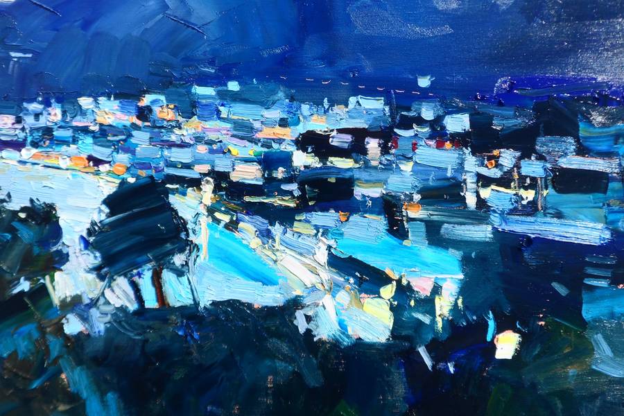 Evening Italy Fine Art Painting Yehor Dulin - Subjektiv.art