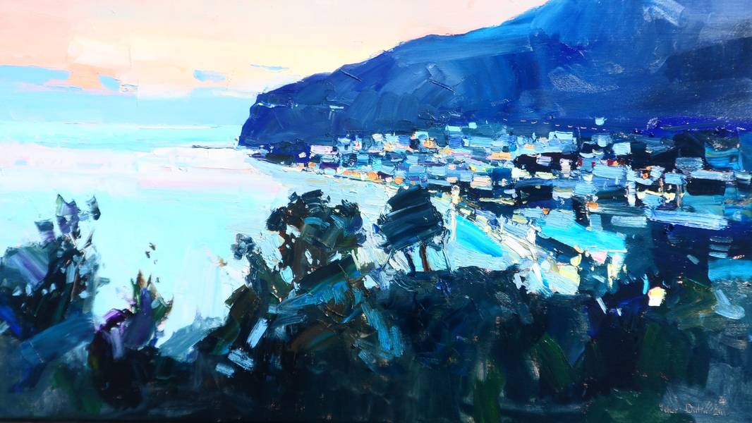 Evening Italy Fine Art Painting Yehor Dulin - Subjektiv.art