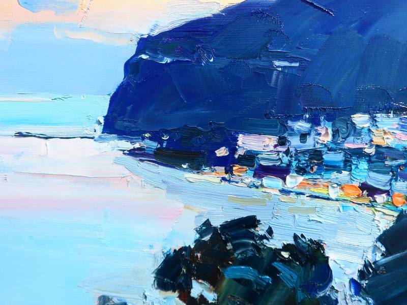 Evening Italy Fine Art Painting Yehor Dulin - Subjektiv.art