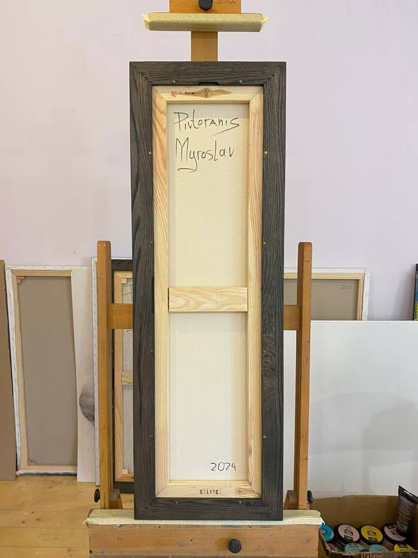 DEVOLUTION Fine Art Painting Myroslav Pivtoranis - Subjektiv.art