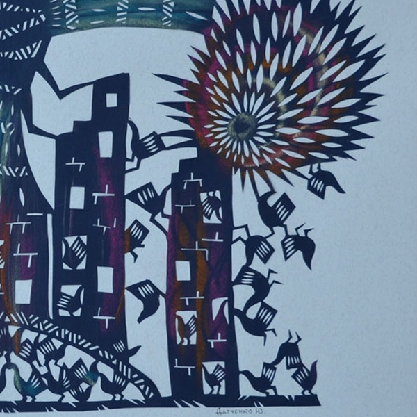 burnt wings Graphic, illustrative and typographic Painting Julia Datchenko - Subjektiv.art